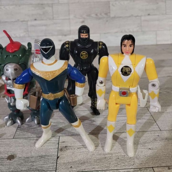 Vintage Might Morphin Power Rangers Zeo Warrior 10 Action Figure Lot - Picture 8 of 10